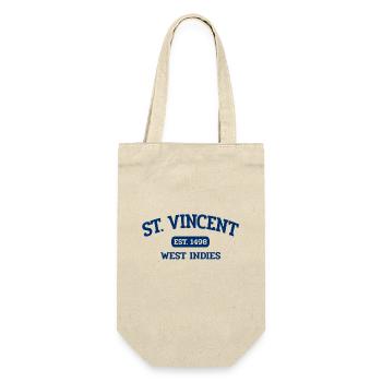 Saint Vincent - Kingstown - Karibik - West Indies - Geschenkbeutel für Flaschen - Natur - Vorne