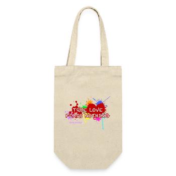 Le véritable amour ne craint rien - Sac à bouteille - nature - Devant
