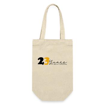Vintage 2001 Funny 23 Year Old Bday Men Women - Gift Bag for Bottles - nature - Front
