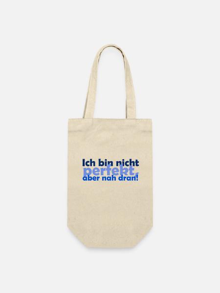 Perfekt nah dran - Geschenkbeutel für Flaschen - Natur