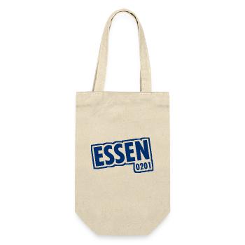 Essen - 0201 - Area Code - Slogan - Gift Bag for Bottles - nature - Front