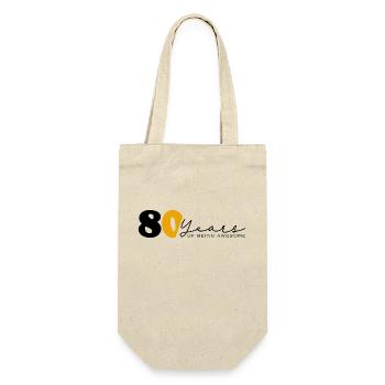 Vintage 1944 Funny 80 Year Old Bday Men Women - Gift Bag for Bottles - nature - Front