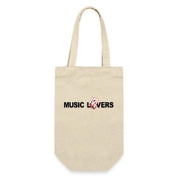 Retro music lovers - Gift Bag for Bottles - nature - Front