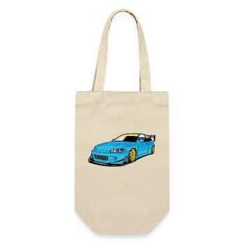 Racing car - Geschenkbeutel für Flaschen - Natur - Vorne