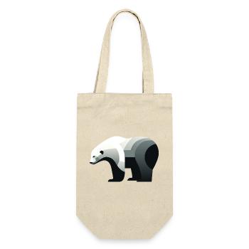 Polar bear - Gift Bag for Bottles - nature - Front