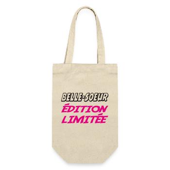 BELLE SOEUR limited edition - Gift Bag for Bottles - nature - Front