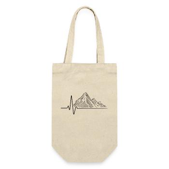 Montagnes battements de cœur - Sac à bouteille - nature - Devant
