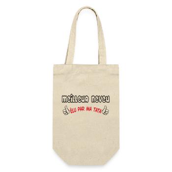 BEST Nephew - Gift Bag for Bottles - nature - Front