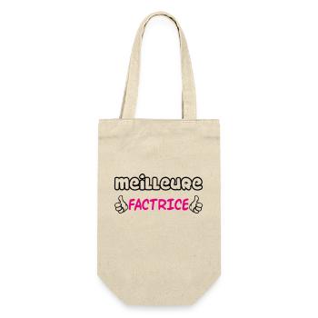 MEILLEURE FACTRICE - Sac à bouteille - nature - Devant