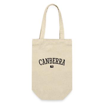 Canberra Australia Down Under Känguru Koala - Geschenkbeutel für Flaschen - Natur - Vorne