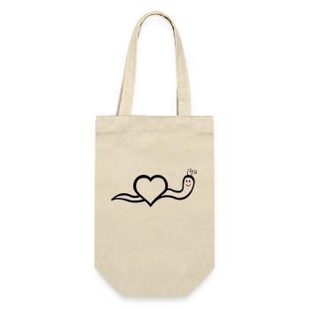 Snail 01 - Gift Bag for Bottles - nature - Front