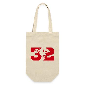 Moto 32 biker - Gift Bag for Bottles - nature - Front