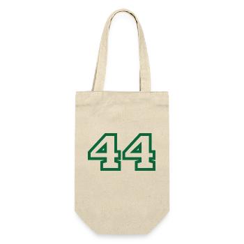 Number 44 green sport - Gift Bag for Bottles - nature - Front