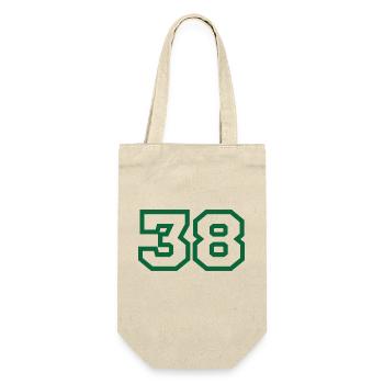 Numéro 38 sport vert - Sac à bouteille - nature - Devant