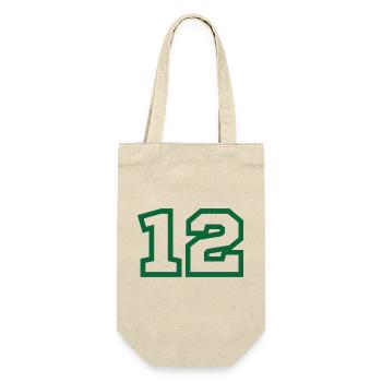 Numéro 12 sport vert - Sac à bouteille - nature - Devant