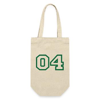 Numéro 4 sport vert - Sac à bouteille - nature - Devant