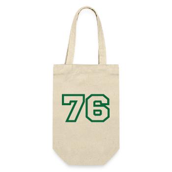 Number 76 sport - Gift Bag for Bottles - nature - Front