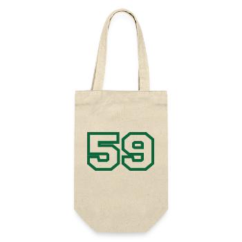 Numéro 59 sport vert - Sac à bouteille - nature - Devant