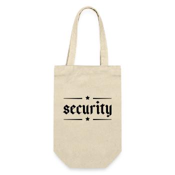 Security - Gift Bag for Bottles - nature - Front