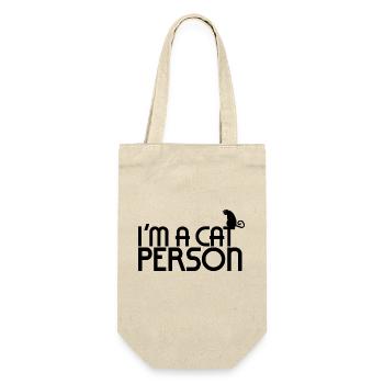 I'm a cat person - Gift Bag for Bottles - nature - Front