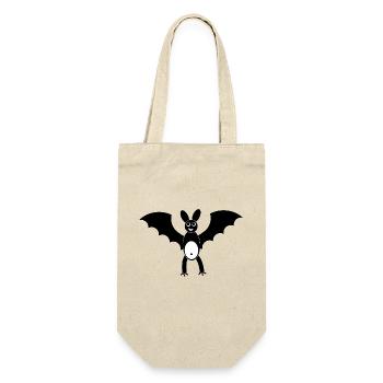 Drôle de chauve-souris - Sac à bouteille - nature - Devant
