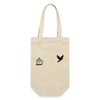 Vogelfrei - Oiseau de la liberté - Sac à bouteille - nature - Devant