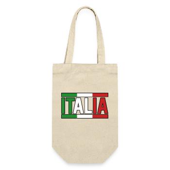 Italia Italian Italian Italy - Gift Bag for Bottles - nature - Front