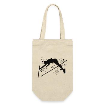 Pole Vaulter Kids Pole Vault - Gift Bag for Bottles - nature - Front