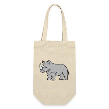 Rhinoceros, Rhinos - Gift Bag for Bottles - nature - Front