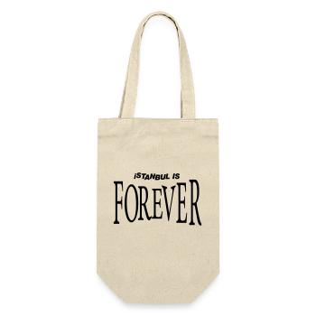 Istanbul is Forever - Geschenkbeutel für Flaschen - Natur - Vorne