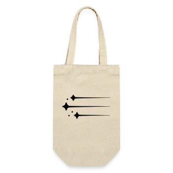 Shooting Star Lines - Gift Bag for Bottles - nature - Front