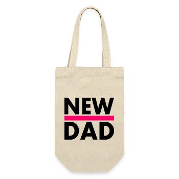 New dad - Gift Bag for Bottles - nature - Front