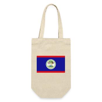 Belize - Geschenkbeutel für Flaschen - Natur - Vorne