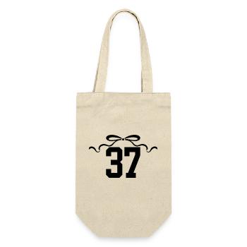 Issue 37 Knot - 37th Anniversary - Gift Bag for Bottles - nature - Front