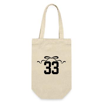 Issue 33 Knot - 33rd Anniversary - Gift Bag for Bottles - nature - Front