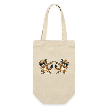 Gepard DAB Comic 2 - Gift Bag for Bottles - nature - Front