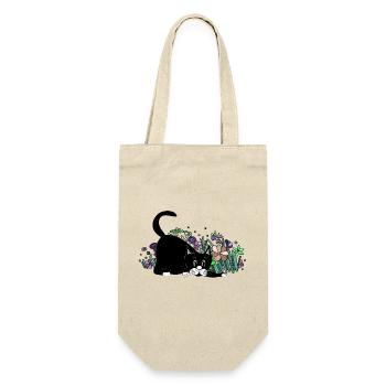 Cat - Gift Bag for Bottles - nature - Front