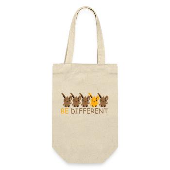5 Bunny Friends Difference Be Different Different - Gift Bag for Bottles - nature - Front