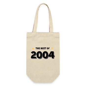Das Beste aus 2004 - Geschenkbeutel für Flaschen - Natur - Vorne