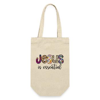 Jesus is essential - Gift Bag for Bottles - nature - Front