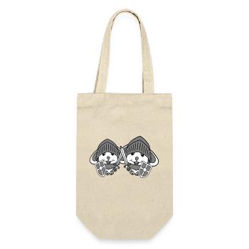 2 Bunnies Chevalier Épée Bouclier Armure Casque Héros - Sac à bouteille - nature - Devant