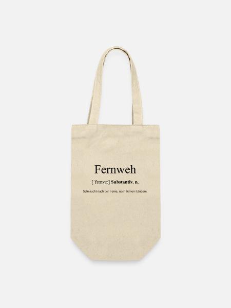 Fernweh Definition Dictionary - Geschenkbeutel für Flaschen - Natur