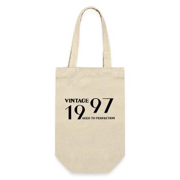 Vintage 1997 aged to perfection - Gift Bag for Bottles - nature - Front