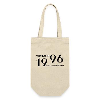 Vintage 1996 aged to perfection - Gift Bag for Bottles - nature - Front