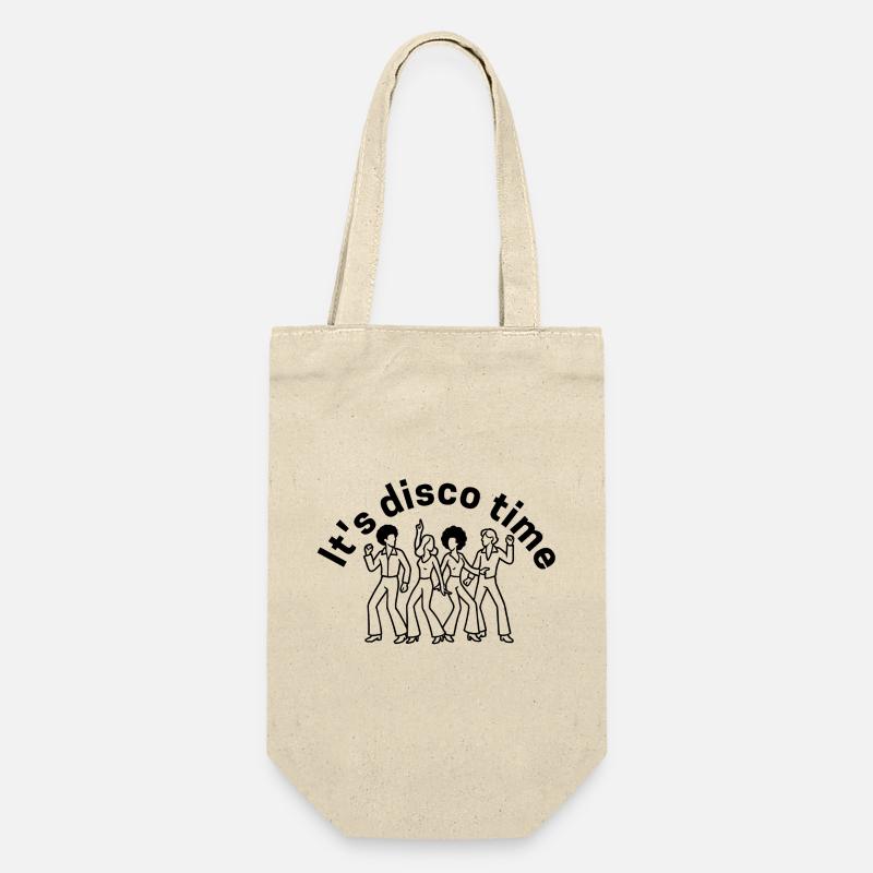 It s disco time - Gift Bag for Bottles - nature