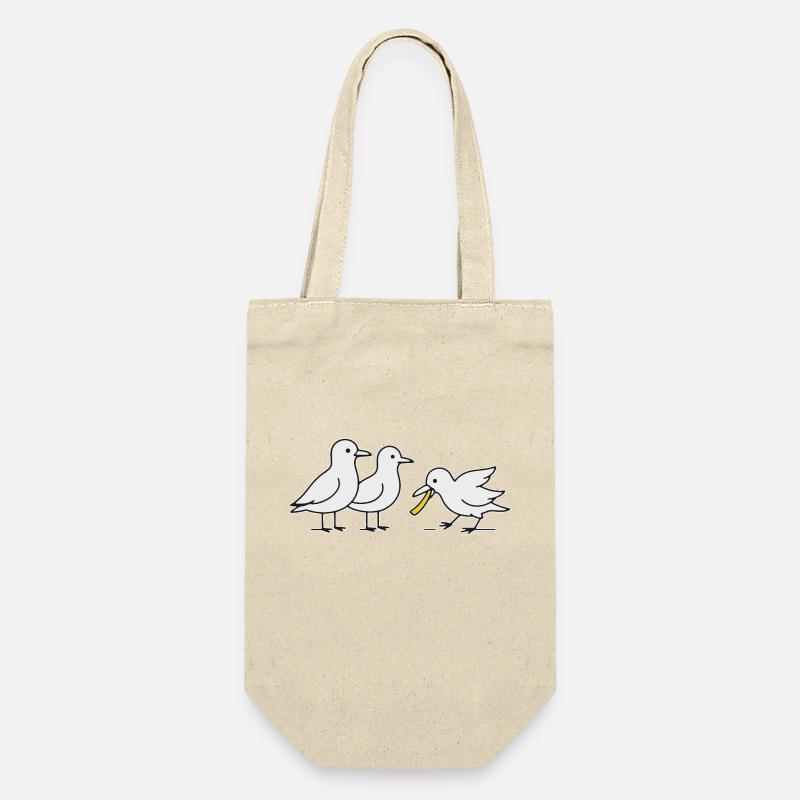 die Möwen kommen - Geschenkbeutel für Flaschen - Natur