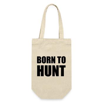 Né pour chasser - chasse - Sac à bouteille - nature - Devant