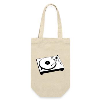 DJ Platine Platine - Sac à bouteille - nature - Devant