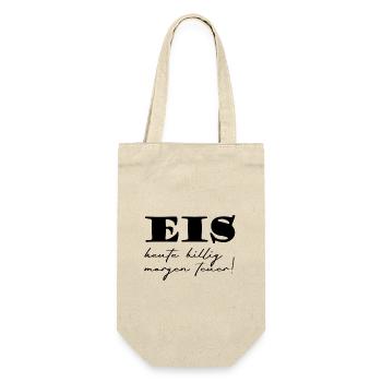 EIs - Geschenkbeutel für Flaschen - Natur - Vorne
