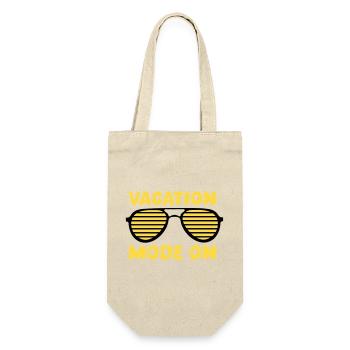 Vacation Mode On Retro - Gift Bag for Bottles - nature - Front